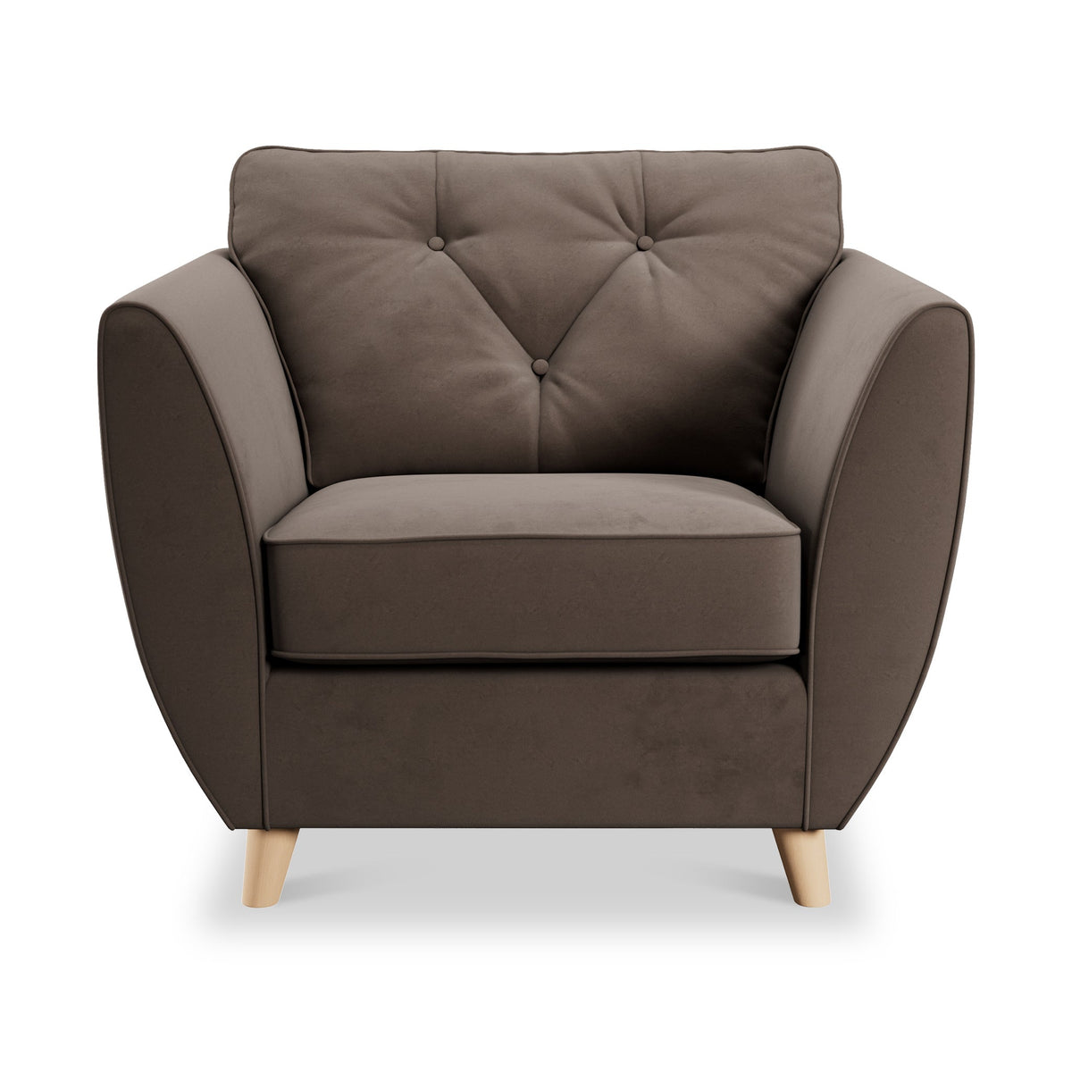 Edison Velvet Armchair