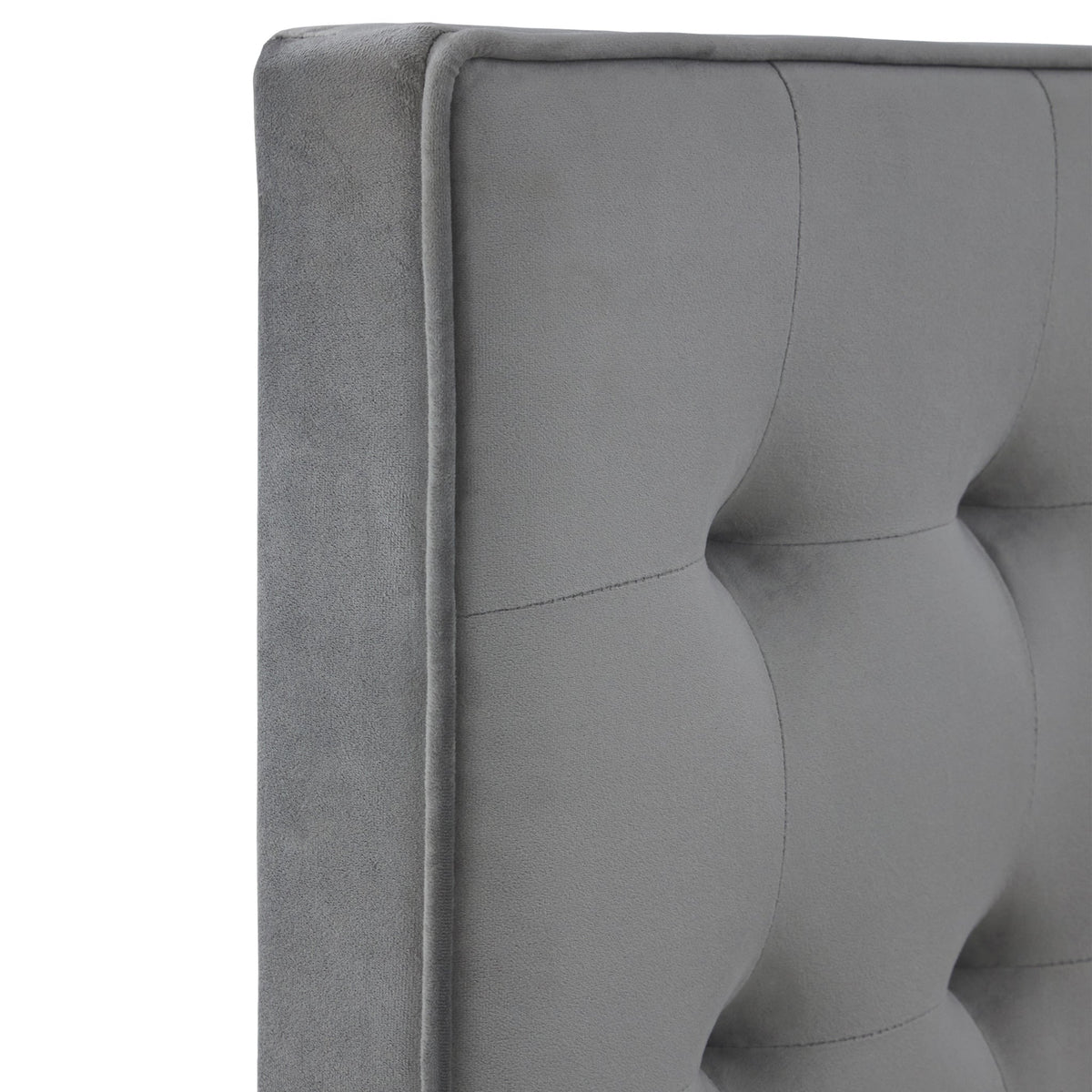 Kia Velvet Ottoman Storage Bed Frame