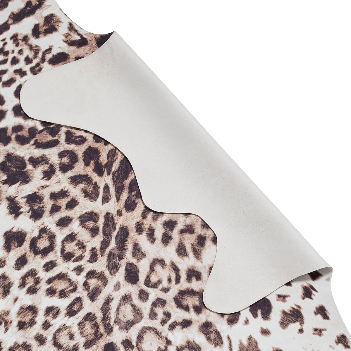 Dakar Faux Fur Leopard Print Rug