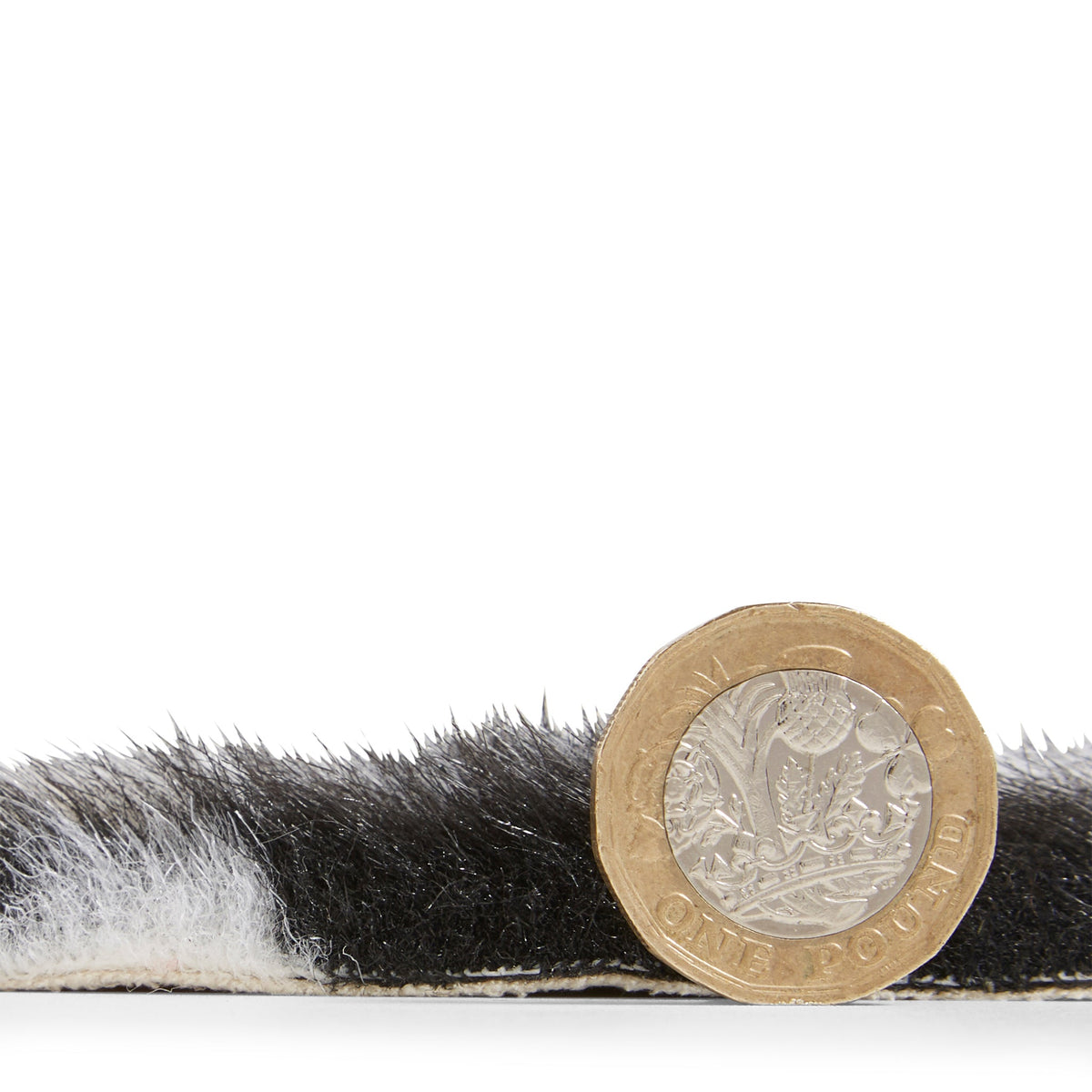 Faux Fur Zebra Print Rug