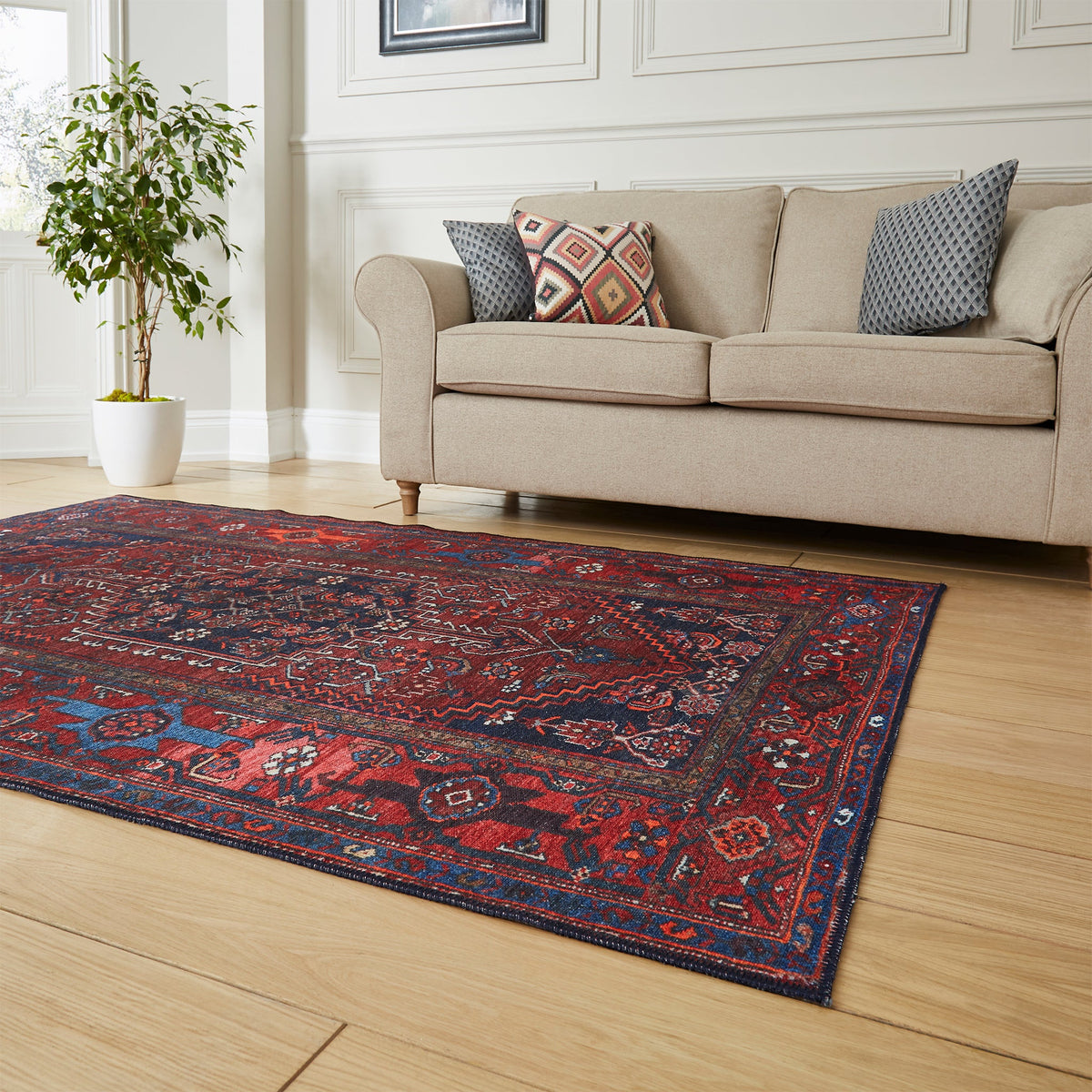 Birchall Washable Persian Design Rug