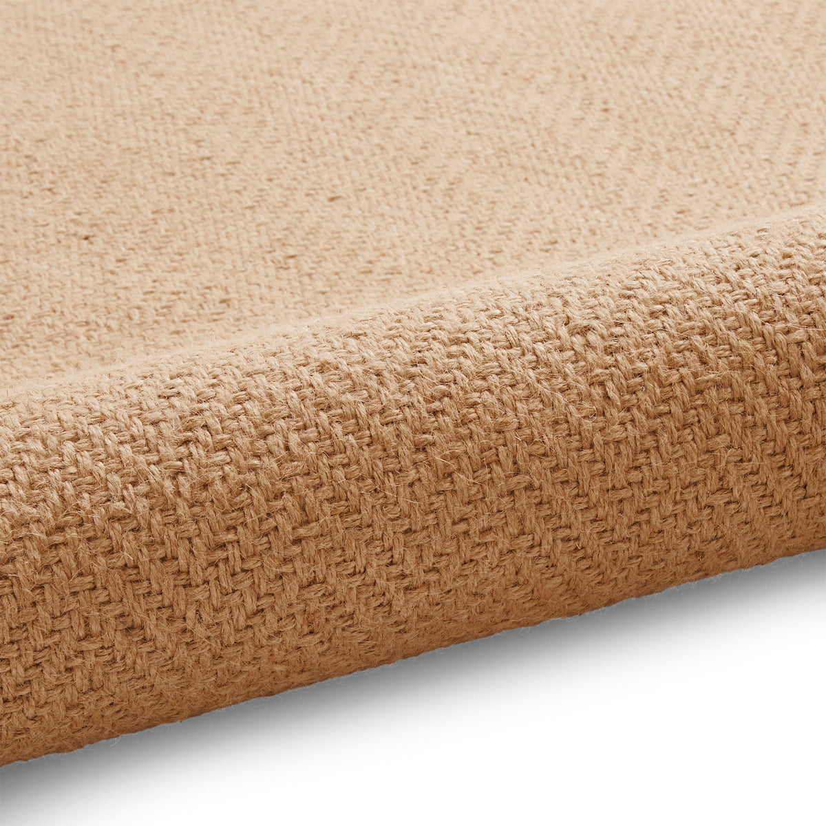Ford Herringbone Jute Border Rug