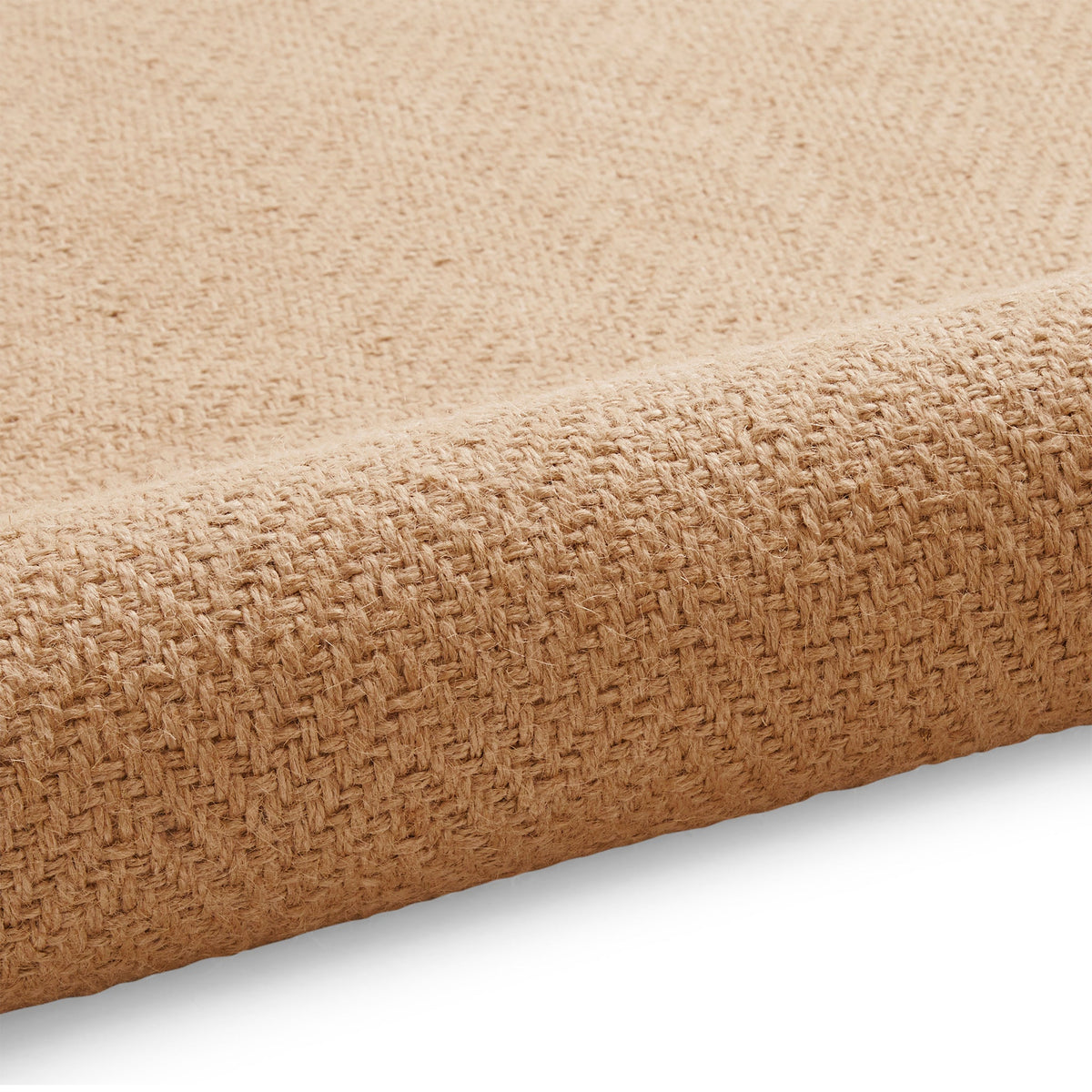 Ford Herringbone Jute Border Rug