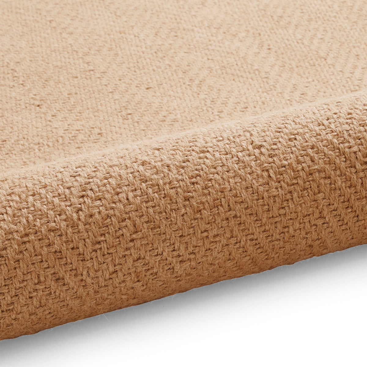 Ford Herringbone Jute Border Rug