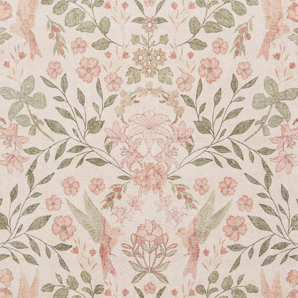 Rosa Classic Floral Print Rug