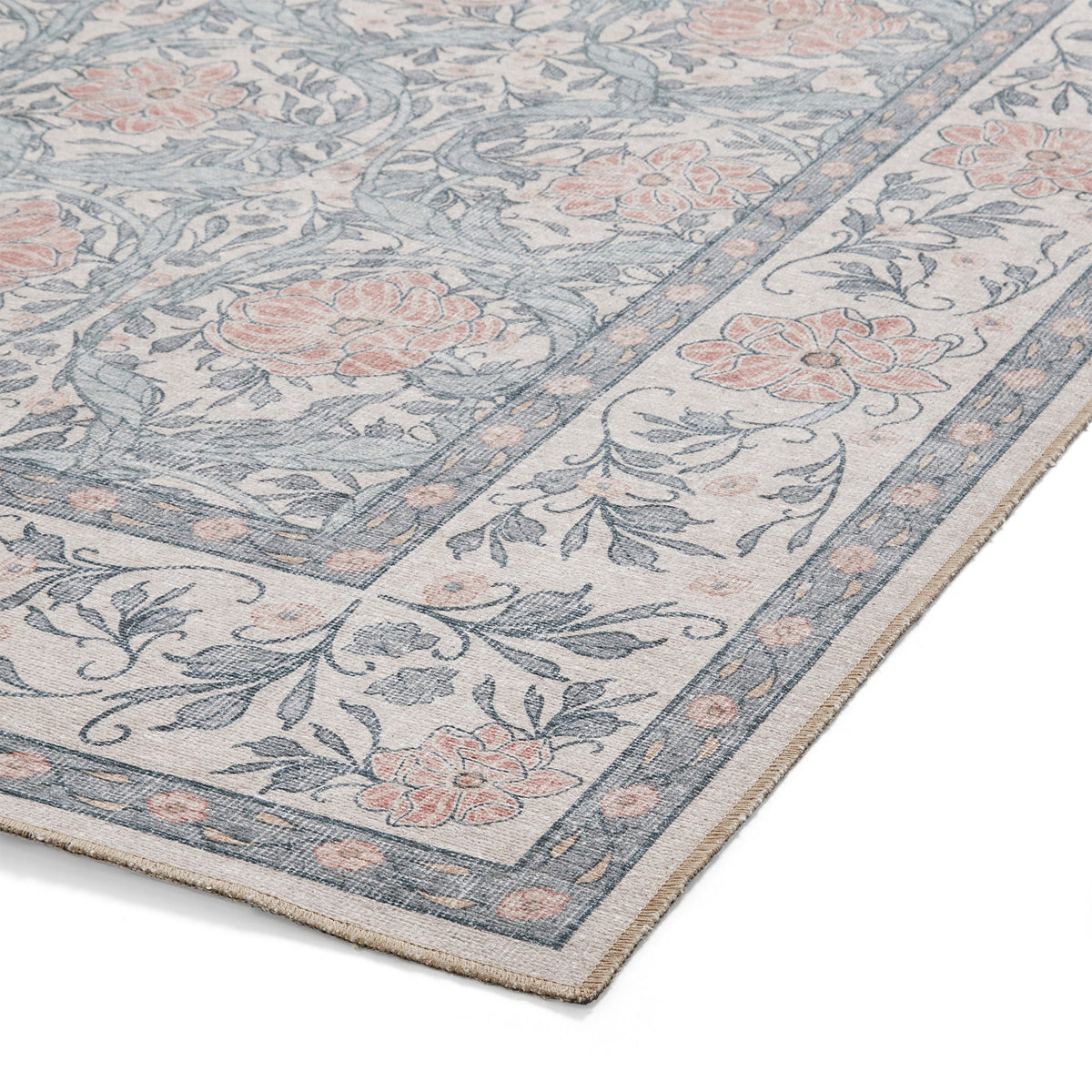 Aubrie Classic Floral Print Rug