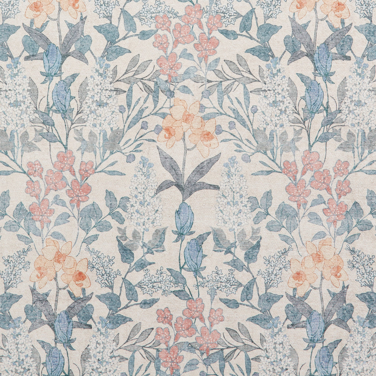 Mila Classic Floral Print Rug