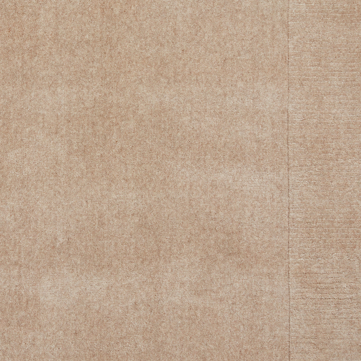 Lauder Plain Wool Border Rug