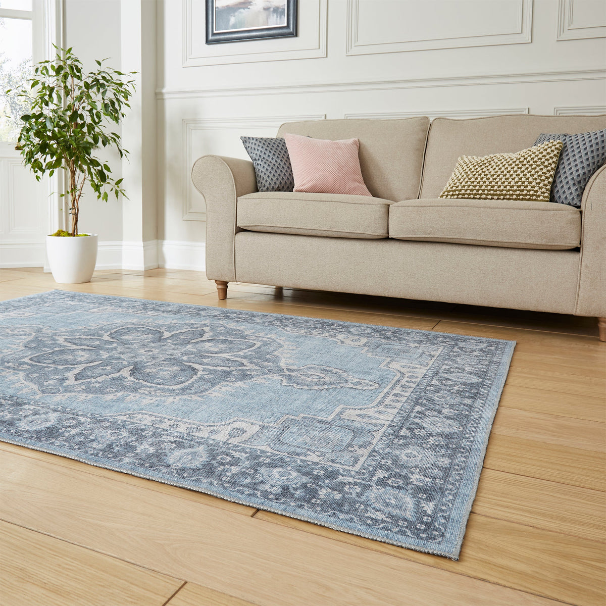 Madison Washable Vintage Inspired Rug