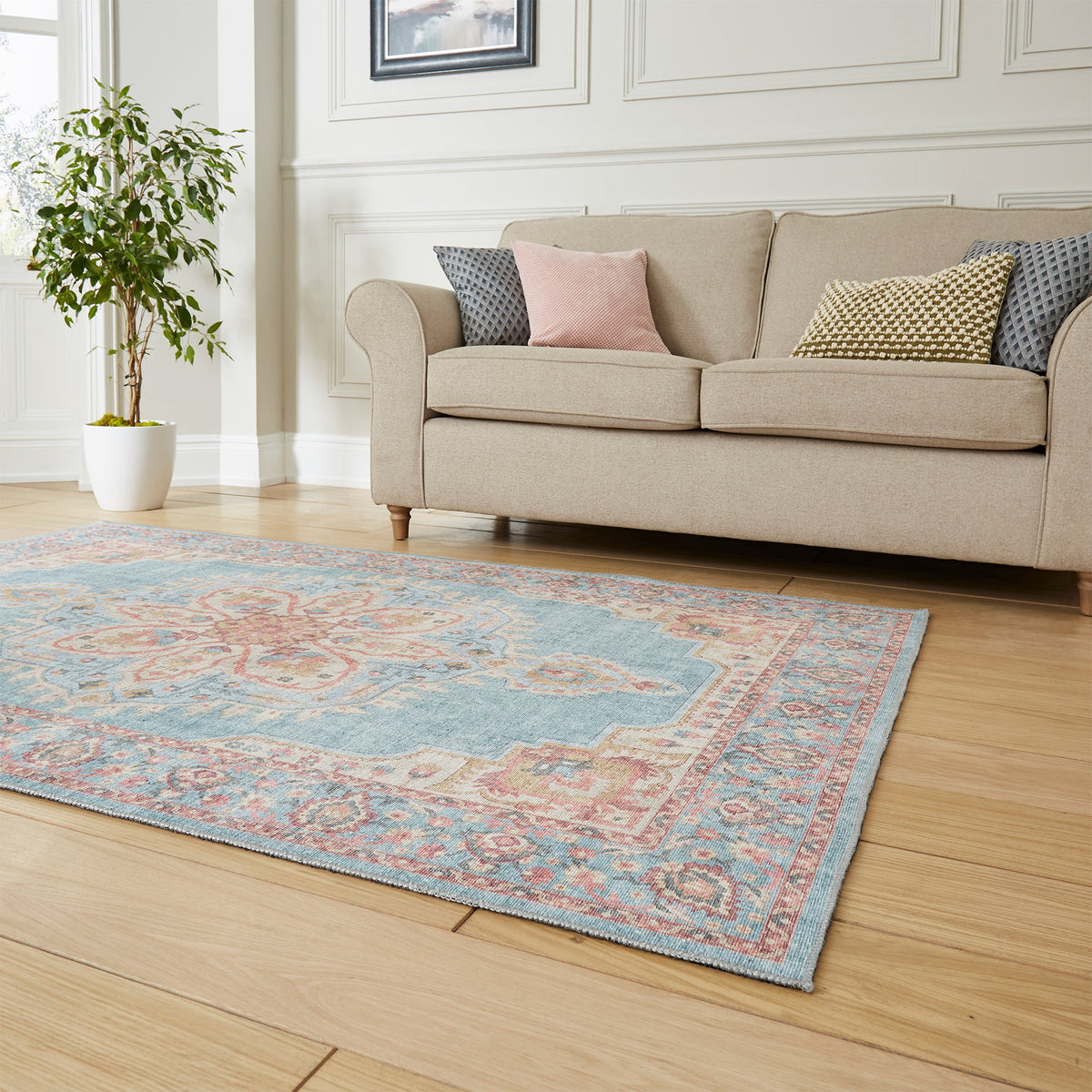 Madison Washable Vintage Inspired Rug