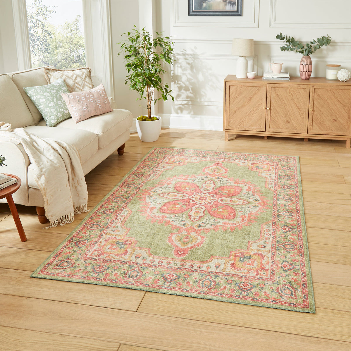 Madison Washable Vintage Inspired Rug