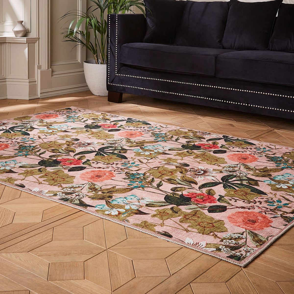 Clarke & Clarke Passiflora Washable Rug