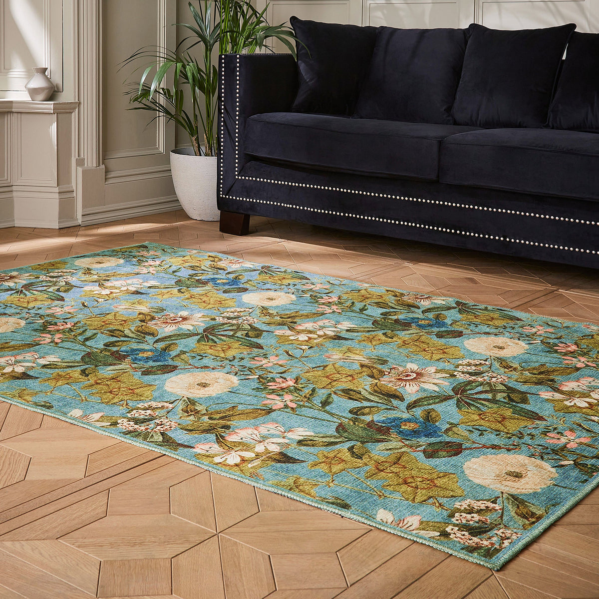 Clarke & Clarke Passiflora Washable Rug