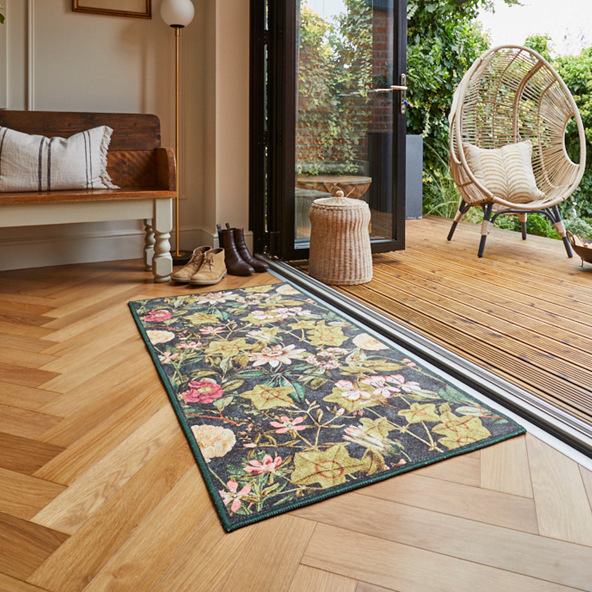 Clarke & Clarke Passiflora Washable Rug