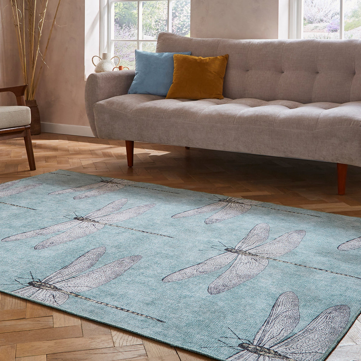 Harlequin Demoiselle Washable Rug