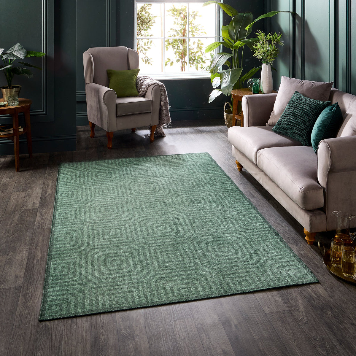 Cassetino Washable Flatweave Rug