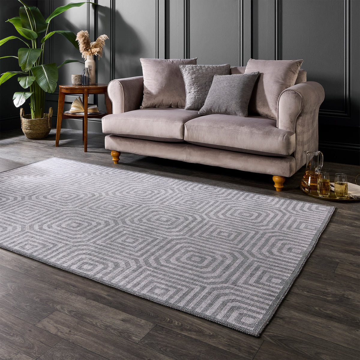 Cassetino Washable Flatweave Rug