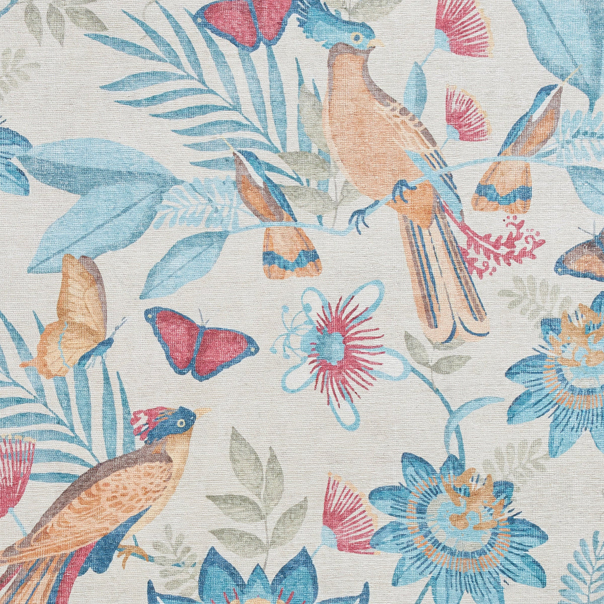 Amaya Tropical Birds Washable Rug