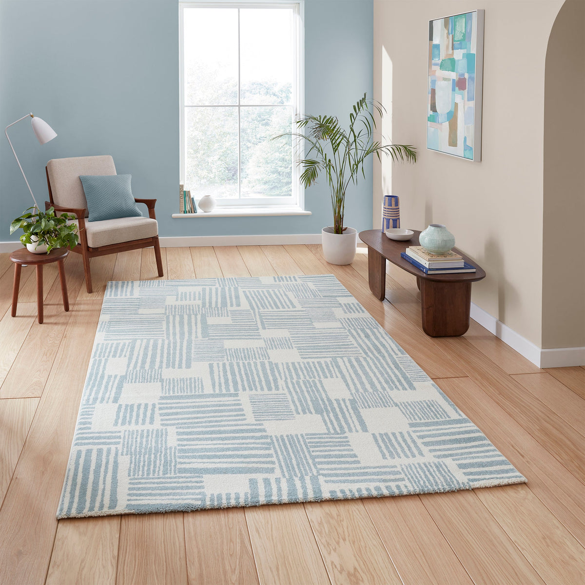 Blocks Abstract Rug