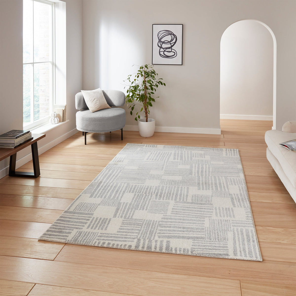 Blocks Abstract Rug