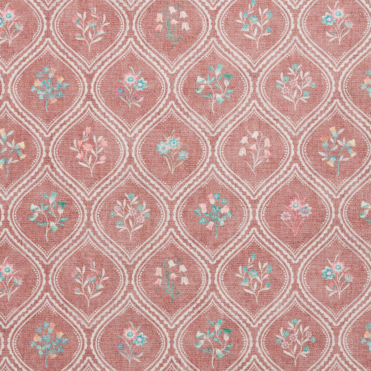 Cameo Floral Washable Rug