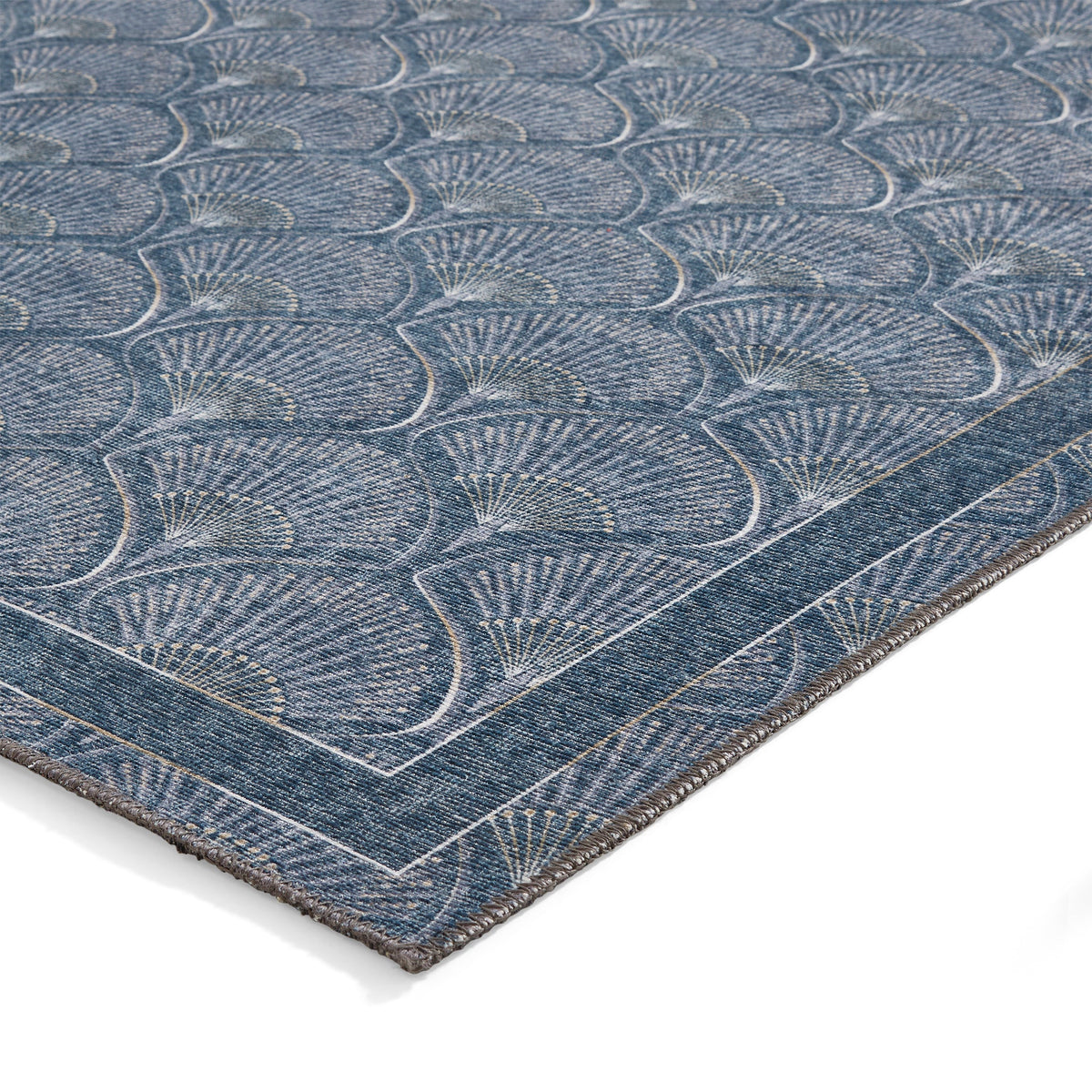 Deco Peacock Washable Rug