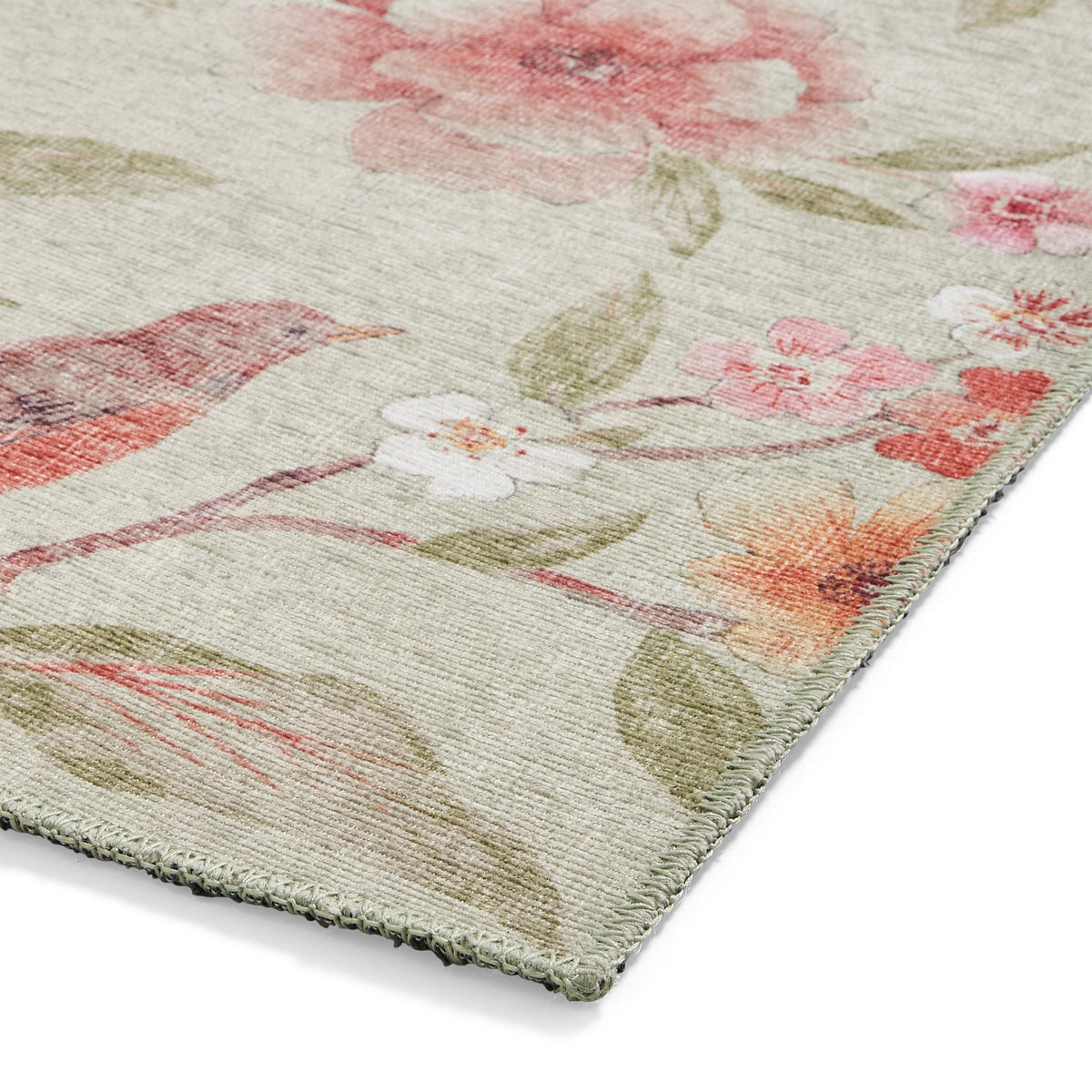 Pippa Floral Washable Rug