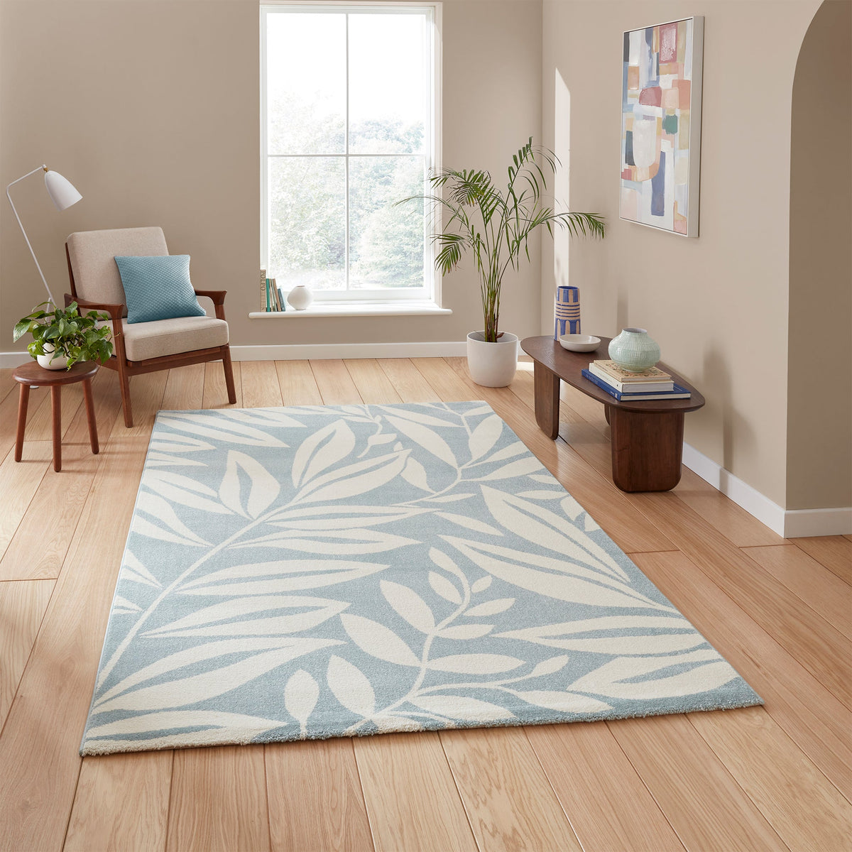 Sorrel Leaves Washable Rug