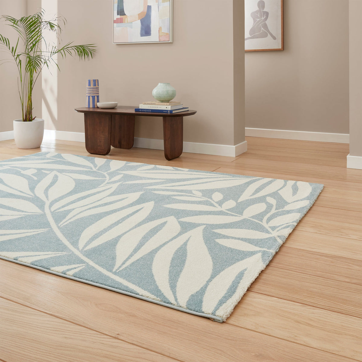 Sorrel Leaves Washable Rug