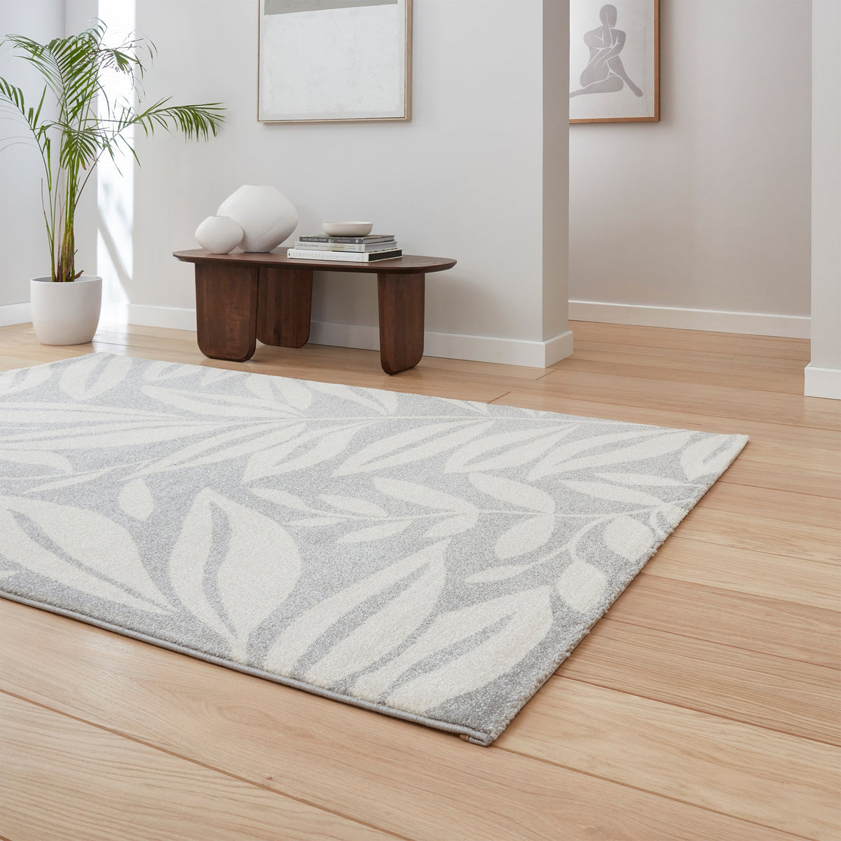 Sorrel Leaves Washable Rug