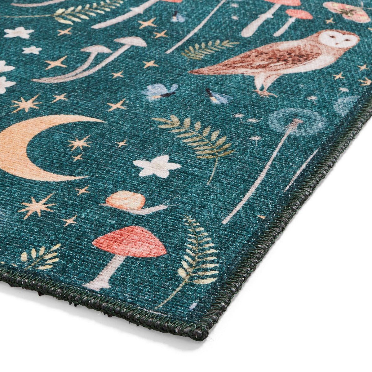 Twilight Animals Washable Rug