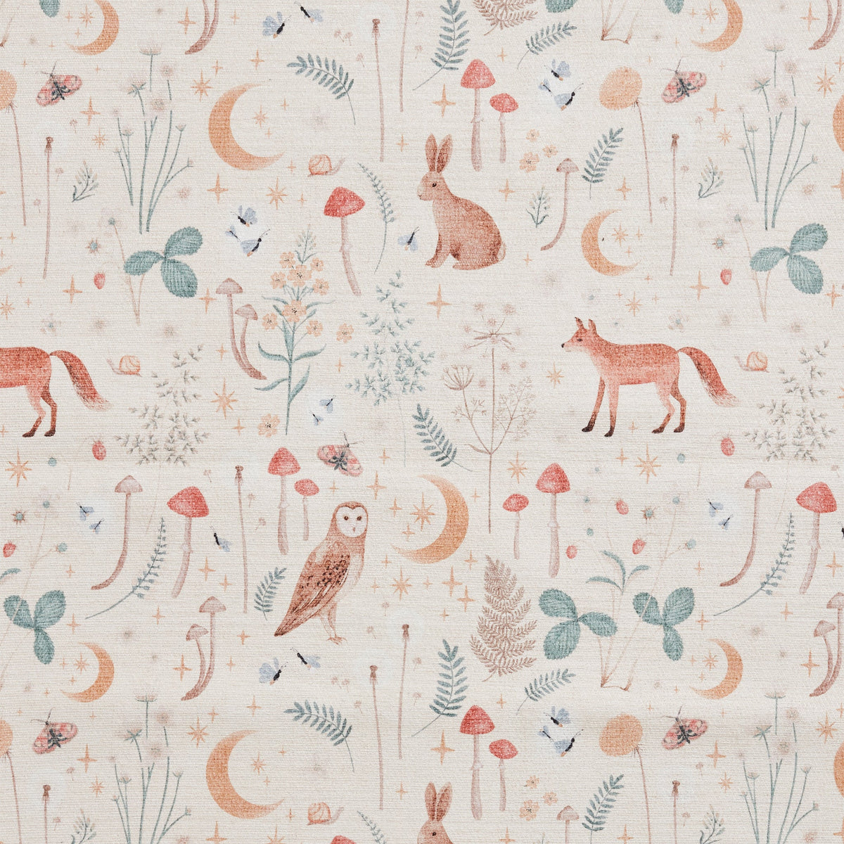 Twilight Animals Washable Rug