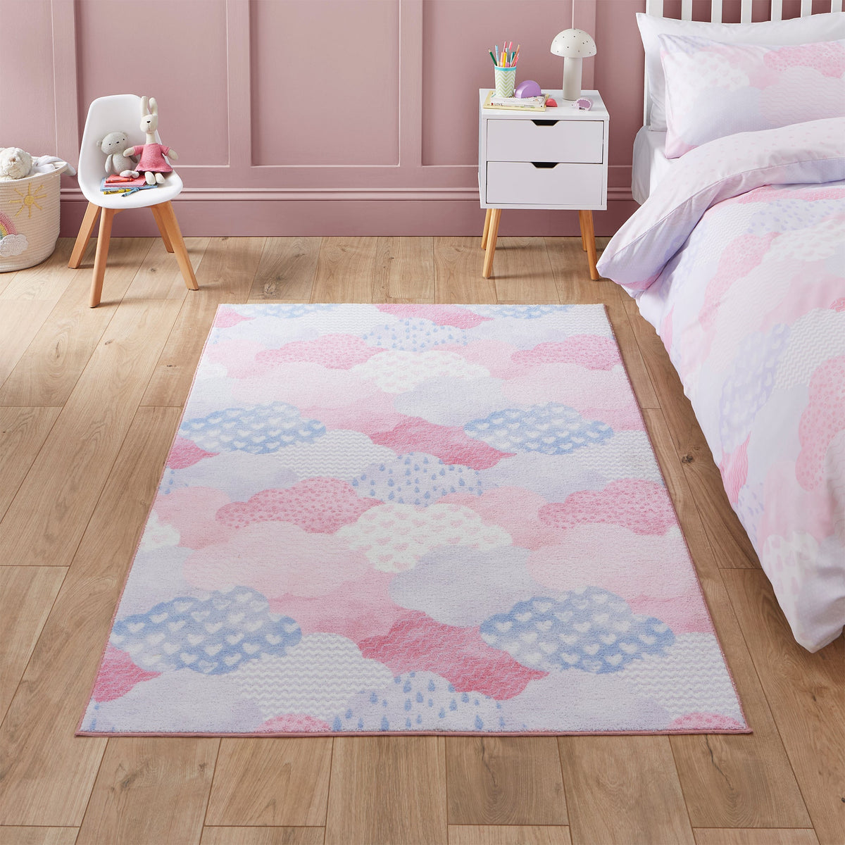 Kids Soft As A Cloud Washable Rug