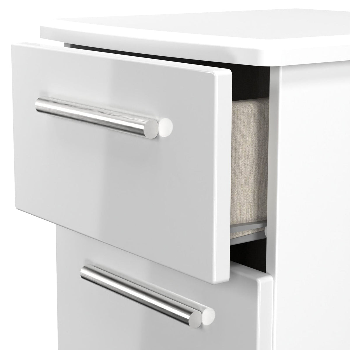 Penmere 2 Drawer Bedside Table