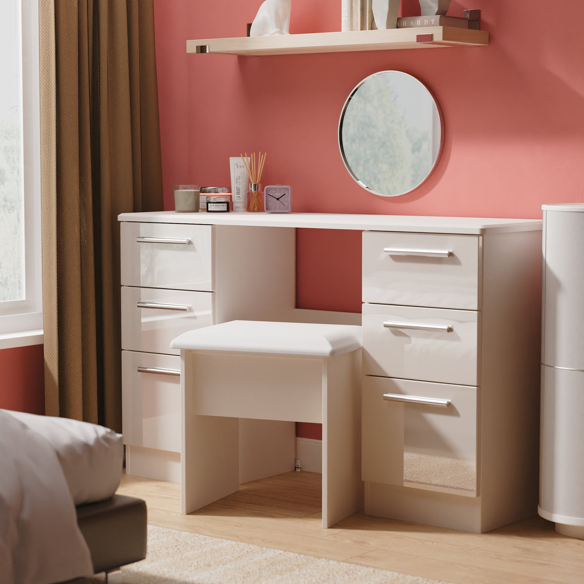 Penmere 6 Drawer Desk