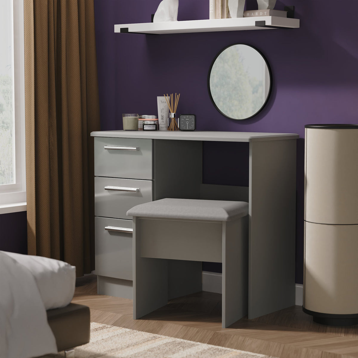 Penmere 3 Drawer Dressing Table
