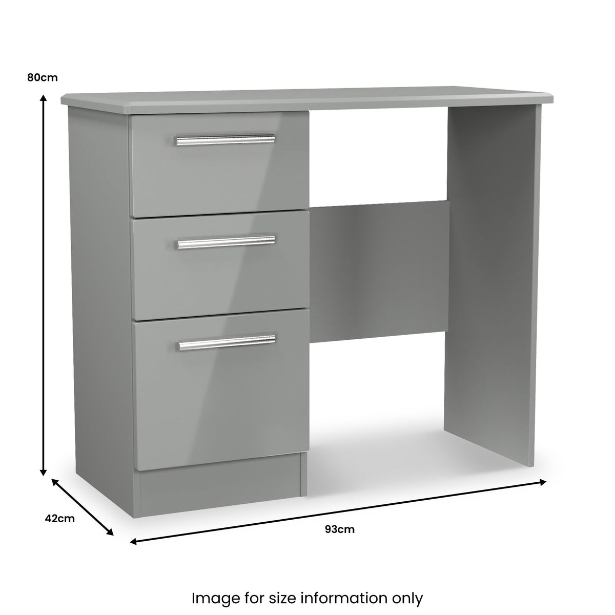 Penmere 3 Drawer Dressing Table