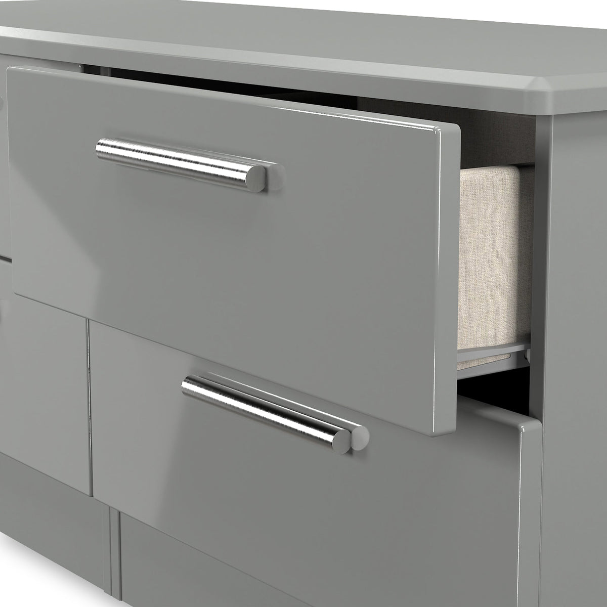 Penmere 4 Drawer Low Storage Unit