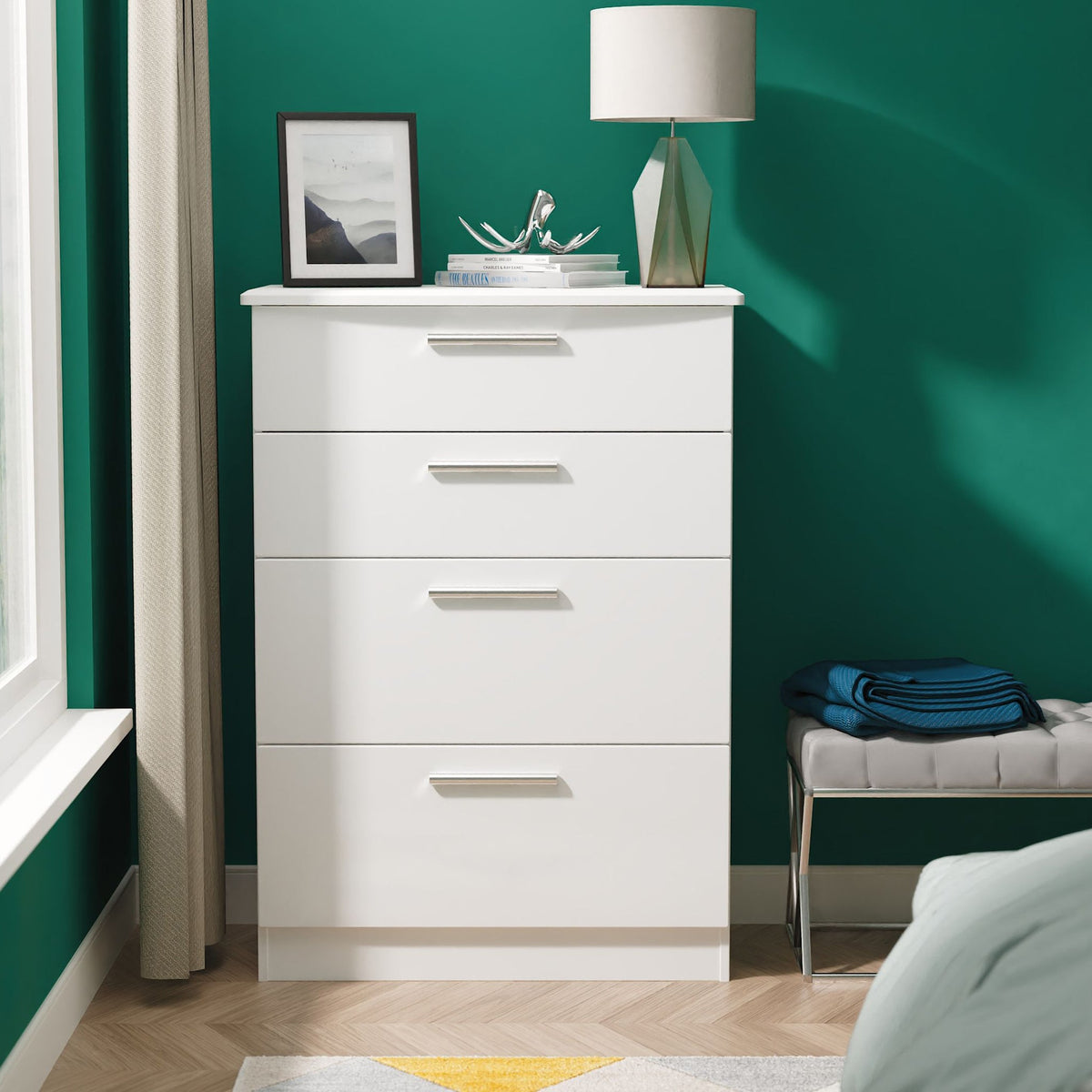 Penmere 4 Drawer Deep Chest