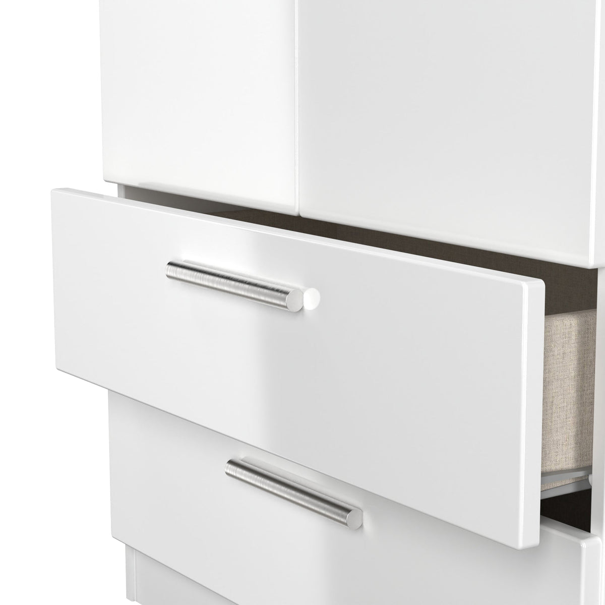 Penmere Double Wardrobe With Drawers