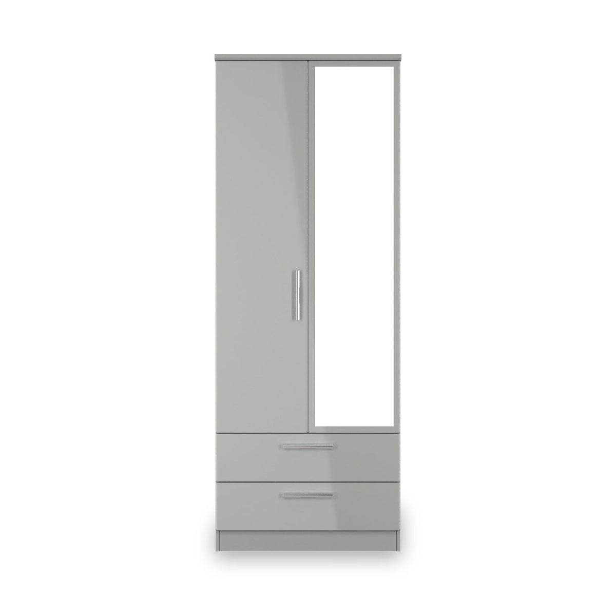 Penmere Double Mirrored Wardrobe With Drawers