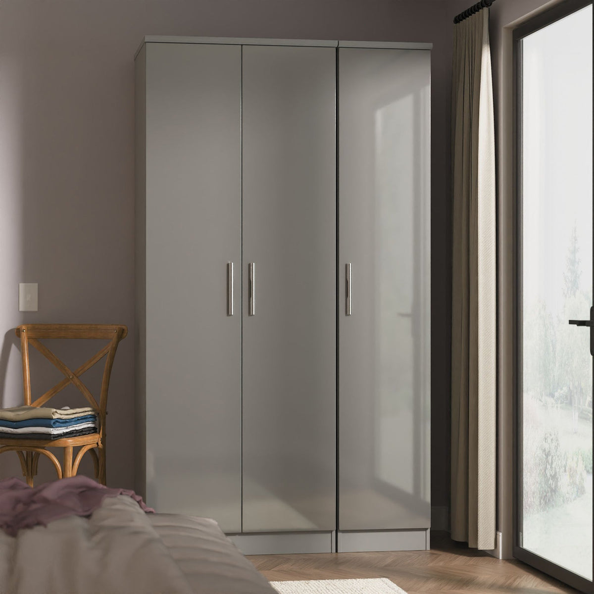 Penmere Triple Wardrobe