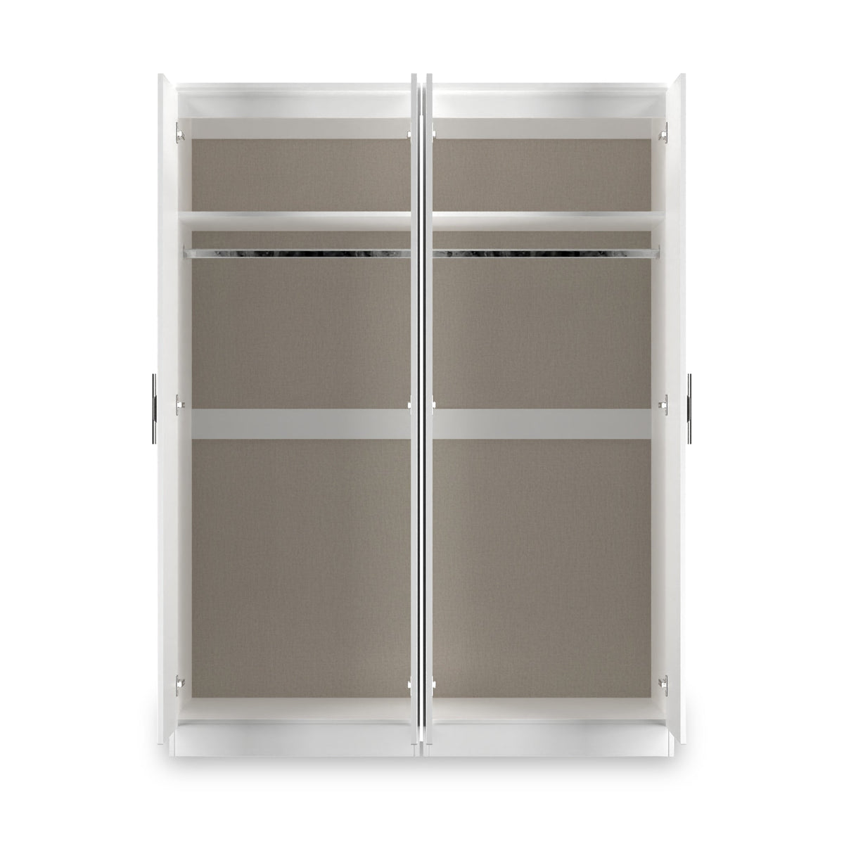 Penmere 4 Door Mirrored Wardrobe