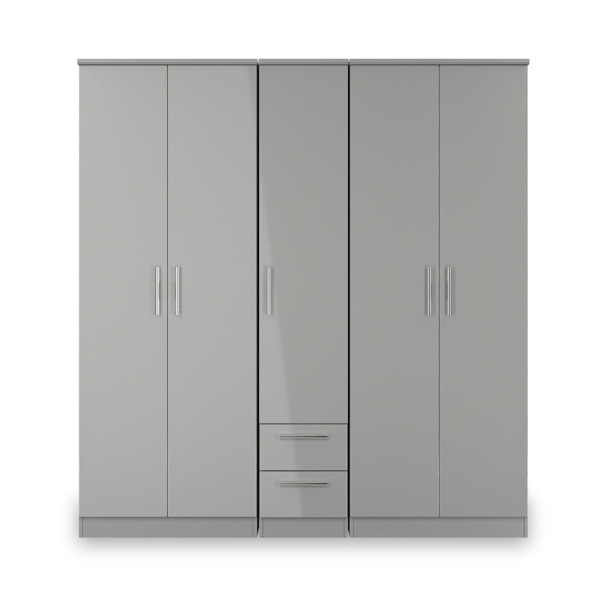 Penmere 5 Door Wardrobe With Drawers