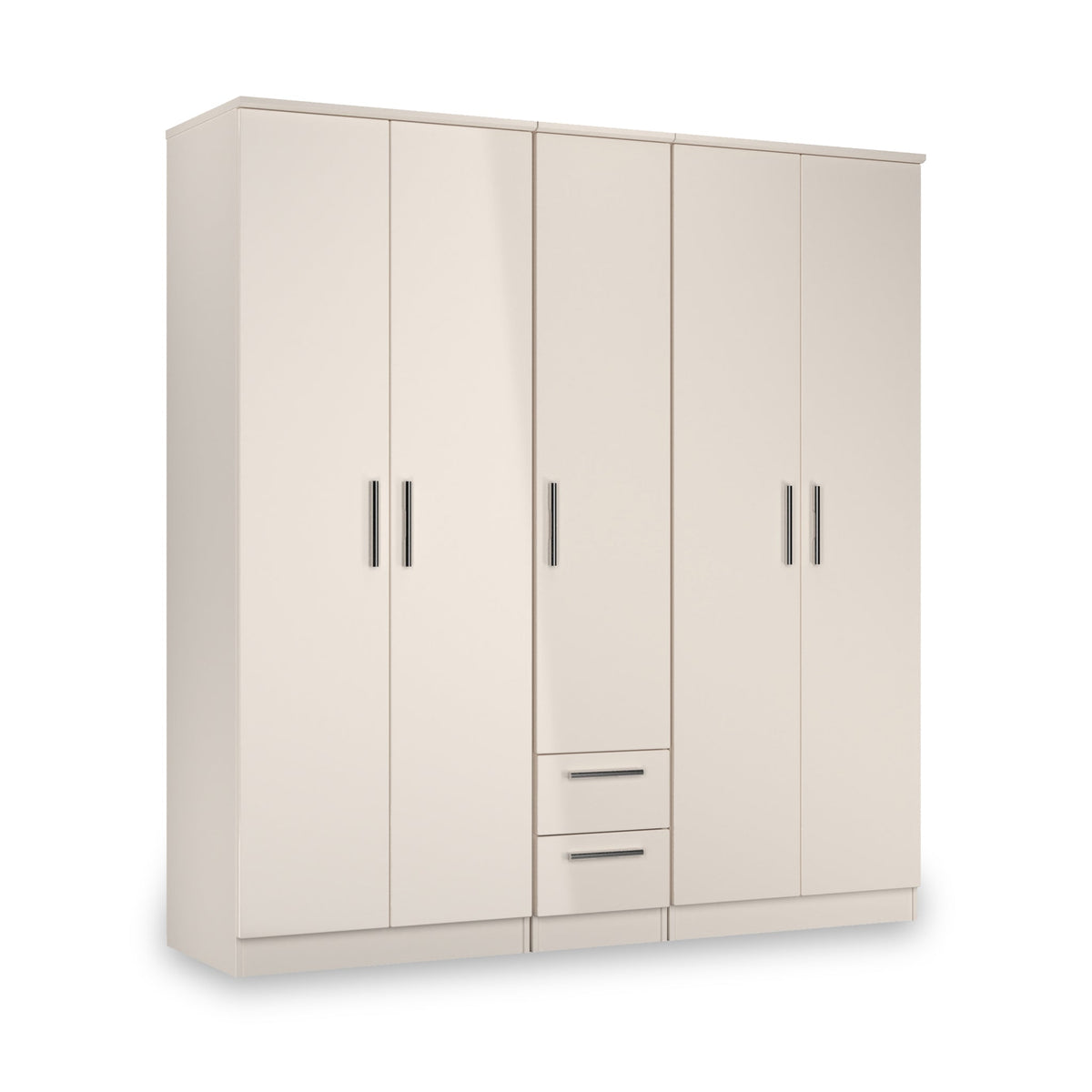 Penmere 5 Door Wardrobe With Drawers