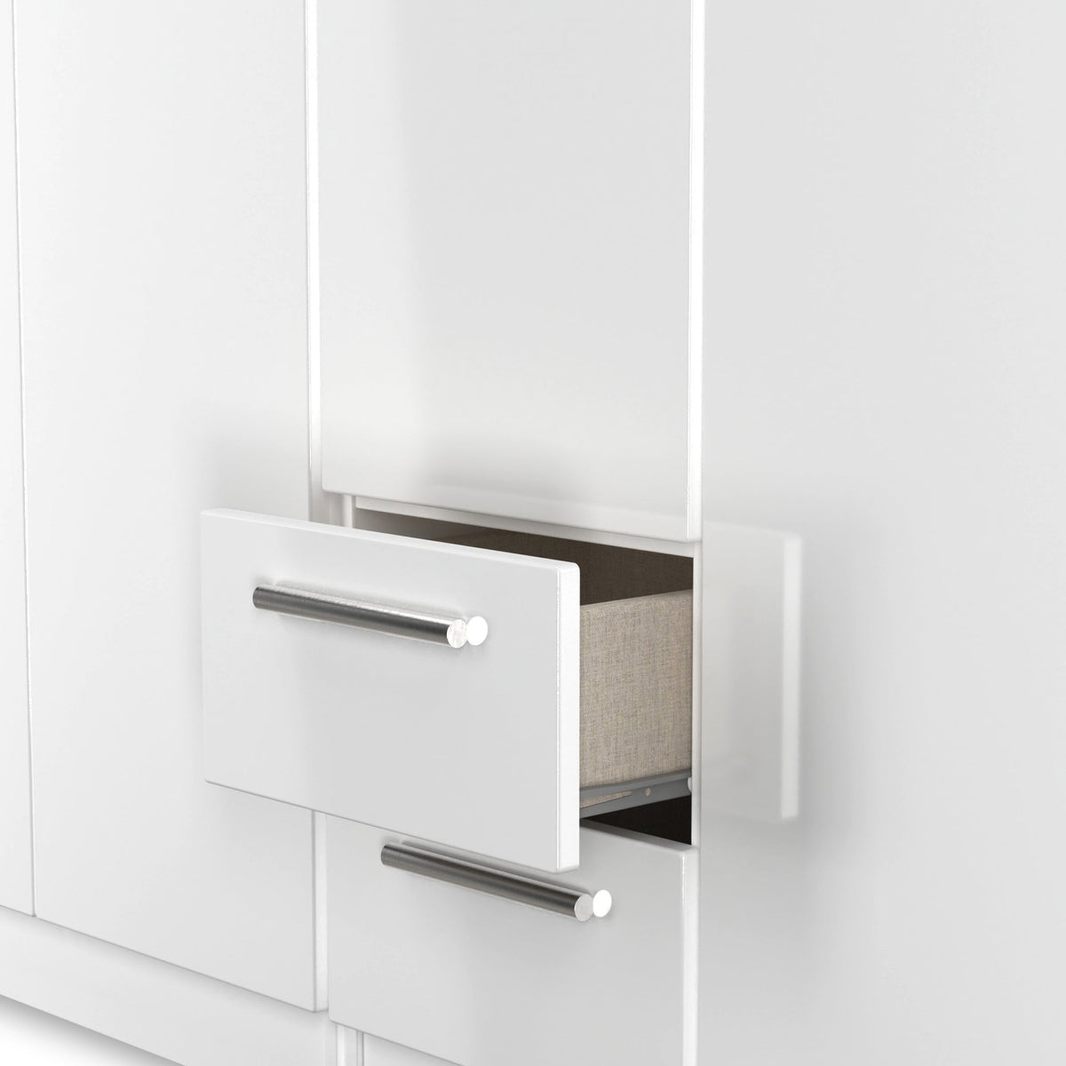 Penmere 5 Door Wardrobe With Drawers