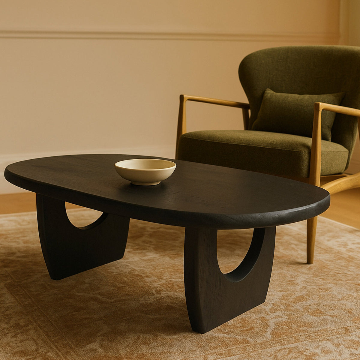 Kanso Mango Wood Coffee Table