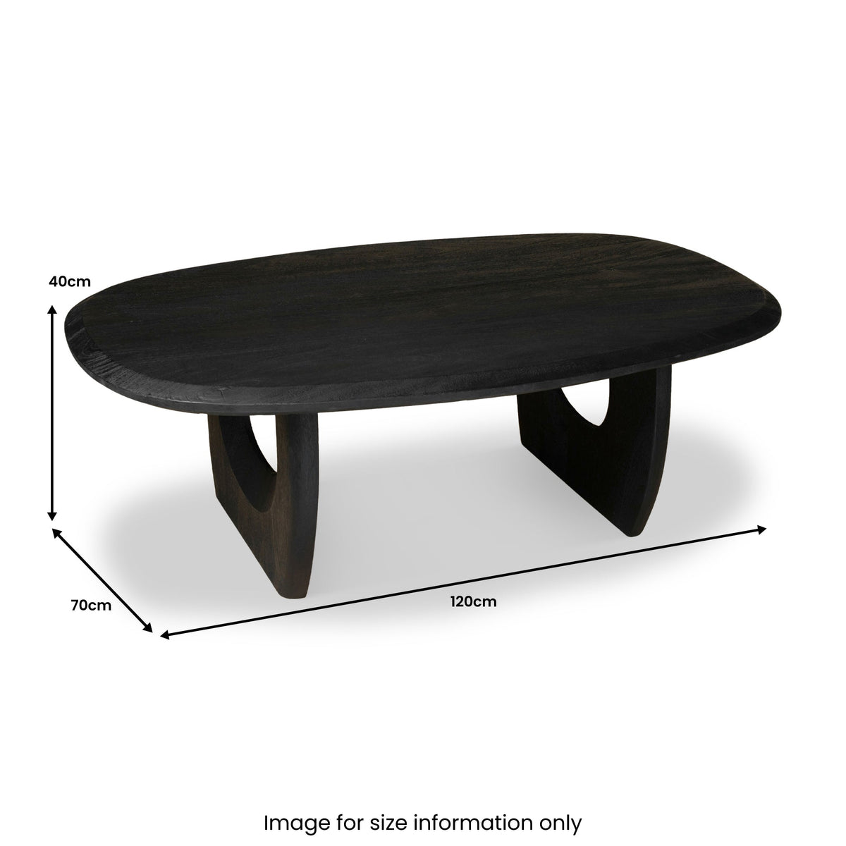 Kanso Mango Wood Coffee Table