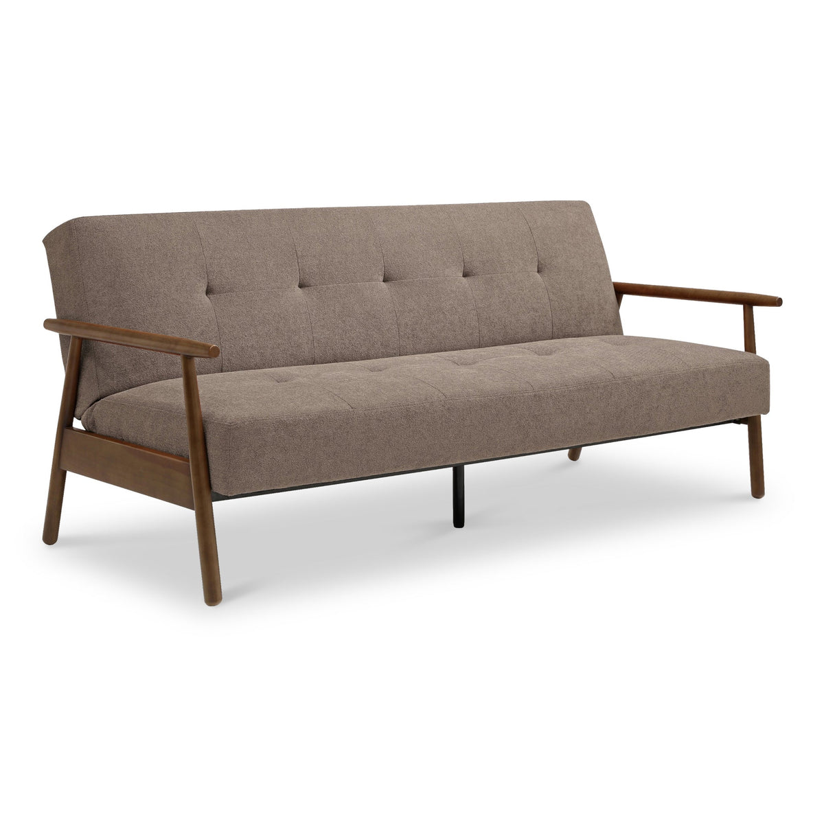 Frazier 3 Seater Button Back Sofa Bed