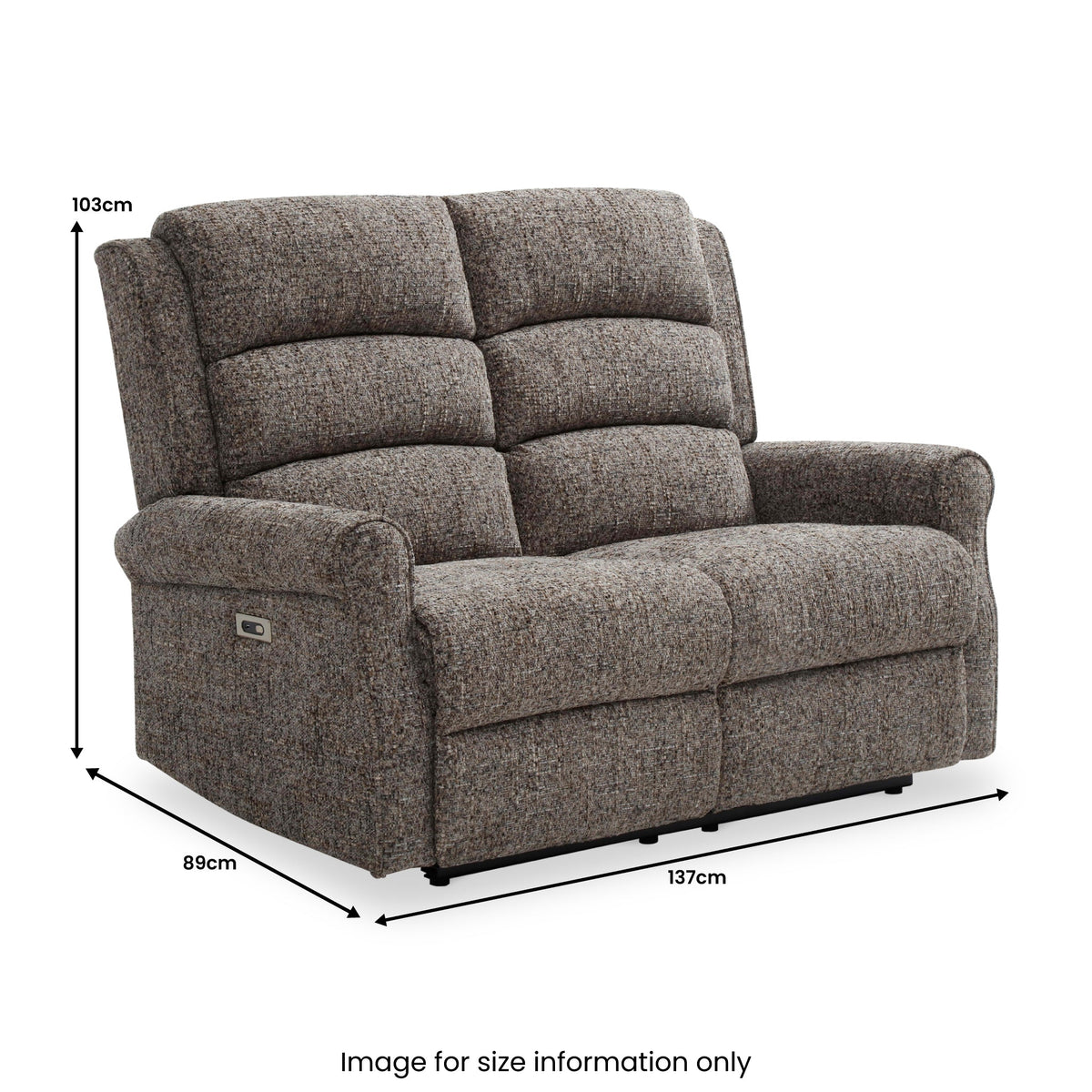 Hendry Power Recliner 2 Seater Sofa